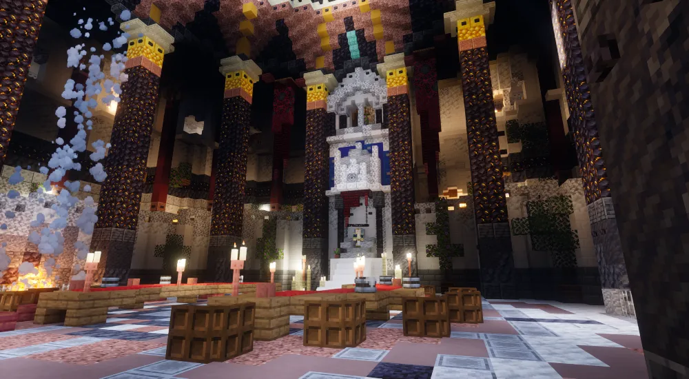 Majestum Kingdoms throne room build